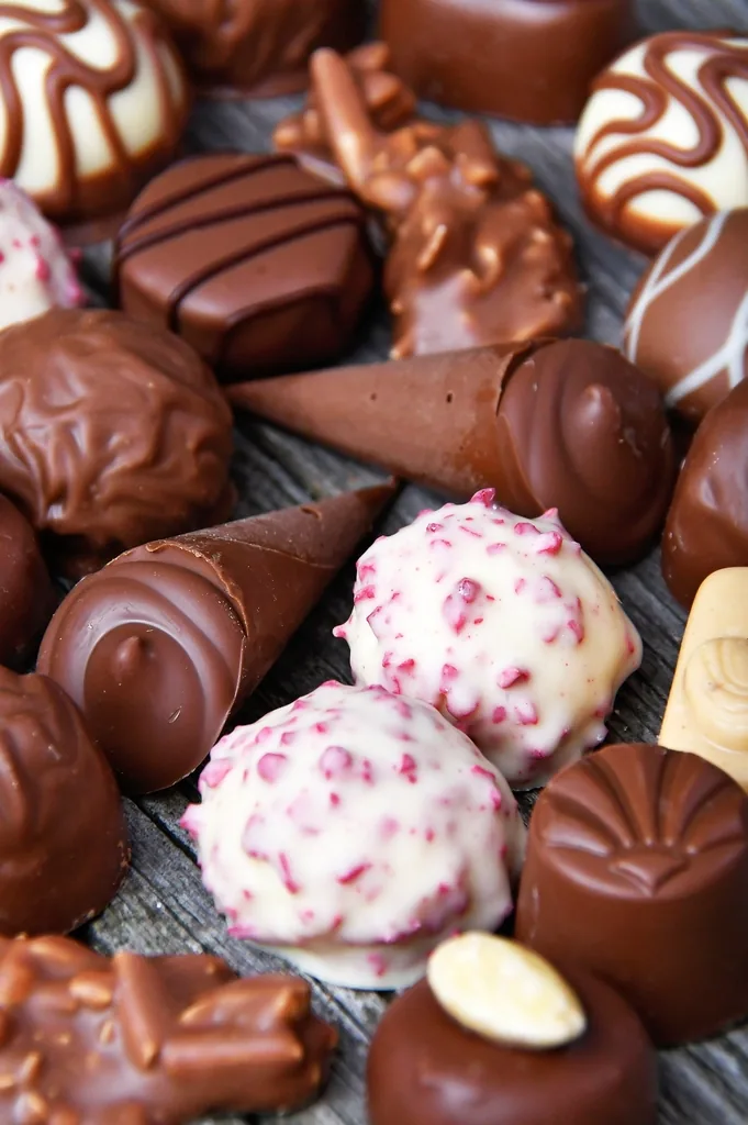 Bombones decorados